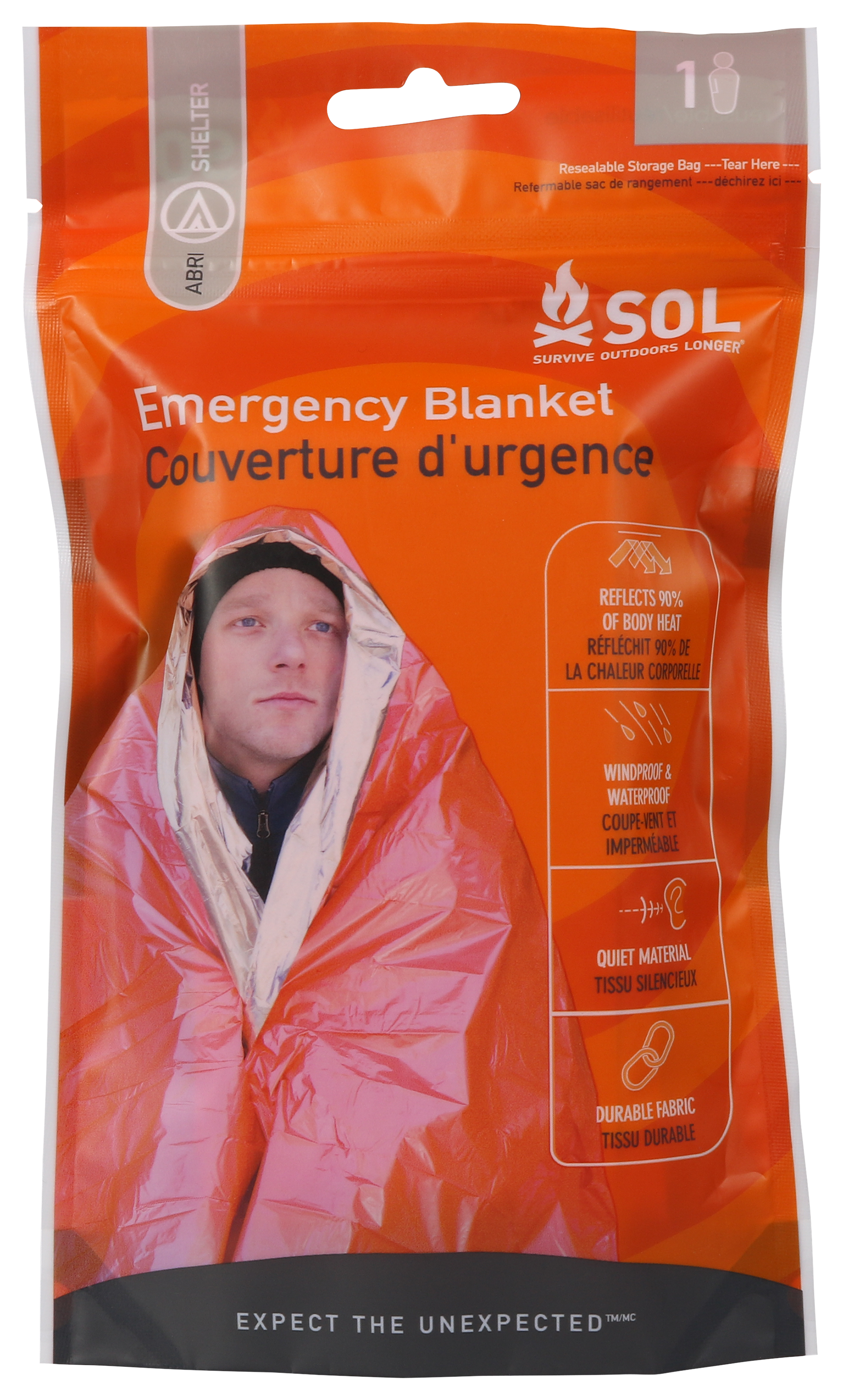 S.O.L. 1Person Emergency Blanket Bass Pro Shops